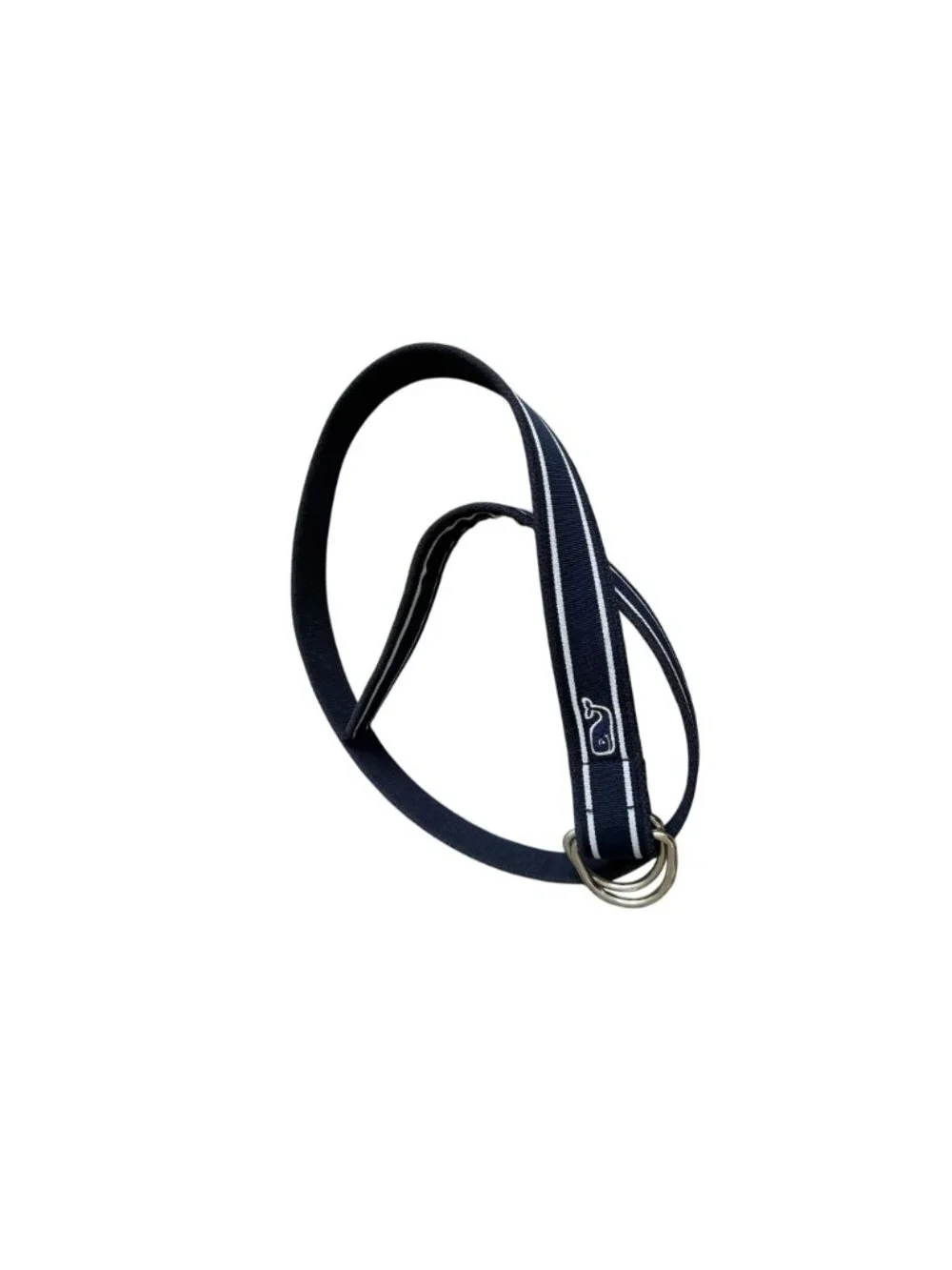 VINEYARD VINES Women’s Navy White Striped Belt Size Large